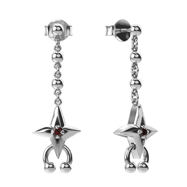 Stolen Girlfriends Club Cosmic Punk Drop Earrings